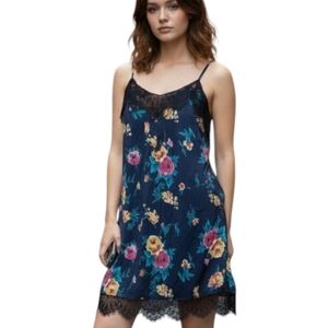 Pins And Needles Slip Dress Large Dark Romantic Coquette Y2K Dainty Indie Sleaze